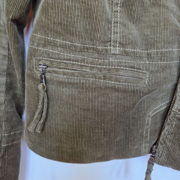 Sundance Verve Green Corduroy Blazer - Size 4 - Picture 6 of 10